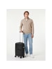 benzi 5899 4 Rollen Kabinentrolley S 55 cm mit Dehnfalte schwarz