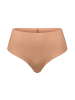 Erlich Textil  SEAMLESS High Waist Brazil String LIGHT TOUCH HIGH WAIST in mokka