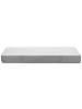 Beliani Matratze HAPPINESS in Grau/Weiß - (W) 120 x (H) 20 x (L) 200 cm H2/3 Mittel