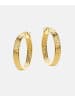Vanlere Creolen aus 375 Gelbgold