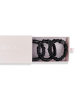 Ailoria DOUX Set 3 Scrunchies S aus Seide in schwarz