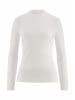 Hessnatur Rib Longsleeve Slim in naturweiss