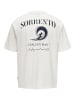 Only&Sons T-Shirt 2er-Set Kurzarm locker geschnitten Rundhals in Blau-Schwarz
