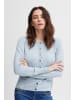 PULZ Jeans Strickjacke PZSARA Regular fit in Kentucky Blue Melange