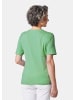 GOLDNER T-Shirt Basic Baumwollshirt mit kurzem Arm in mintgrün