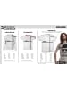 Tom & Jerry T-Shirt "Vintage Comic Big Tall T-Shirt" in Schwarz