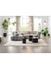 home24 home24 Couchtisch aus Holzwerkstoff in Beige / Braun - 80 x 80 x 35 cm in Eiche Schwarz