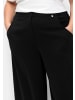 sheego Hose in schwarz