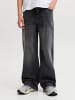 JACK & JONES Junior Baggy Jeans Jjidave in black denim