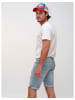 miracle of denim Jeansshorts Joshua in Indigo Stripe