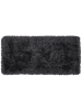 Beliani Shaggy CIDE in Schwarz - (W) 80 x (H) 7 x (L) 150 cm