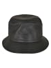  Flexfit  Flexfit Bucket Hat Imitation Leather Bucket Hat in black
