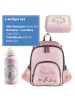 Sterntaler 3er Set Rucksack, Brotdose & Trinkflasche in rosa