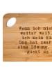 Mr. & Mrs. Panda essbrett Wenn ich nicht mehr... mit Spruch in Braun