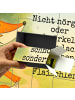 Mr. & Mrs. Panda Weihnachtskalender Fuchs Laterne Design mit Spruch in Weiß