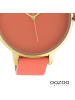 Oozoo Analog-Armbanduhr Oozoo Timepieces pfirsichrosa extra groß (ca. 48mm)
