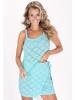 IZIA Women Top in turquoise