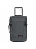 Eastpak Tranverz - Rollenreisetasche 45 cm XXS (brize palm navy) in black denim