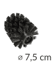 Wenko Bürstenbehälter MARRAKESH + WC-Bürste in Braun, (B) 13 x (H) 41 x (L) 13 cm