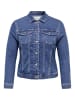 ONLY Carmakoma Jeansjacke in Medium Blue Denim
