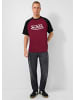 QS T-Shirt in 39D1_bordeaux