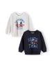 Minoti 2-er Pack Sweatshirt 29FLEECE200 in dunkelblau