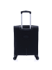 Gladiator 2000 4 Rollen Kabinentrolley 55 cm mit Dehnfalte black