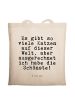 Mr. & Mrs. Panda Tasche Es gibt so viele... mit Spruch in Creme