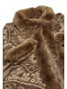 Usha Women Poncho in Braun