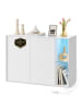 SONGMICS HOME Sideboard Kadin in Schneeweiß - (B)100 x (H)71 x (T)39 cm