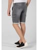 Timezone Cargo Jeans Shorts Kurze Bermuda Hose in Grau