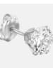 Vanlere Ohrringe aus 375 Weißgold mit Zirkonia