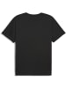 Puma T-Shirt "Tad EssentiaLongsleeve Solid Cat Tee (LC small Cat)" in Schwarz