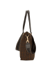 Replay Schultertasche 35 cm in brown cocoa - black