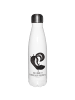 Mr. & Mrs. Panda Thermosflasche Stinktier Handstand mit Spruch in Weiß