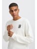 BLEND Rundhalspullover BHSweatshirt in Weiß