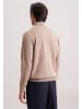 Seidensticker Quarter Zip Regular in Beige