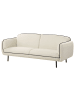 Beliani 2-tlg 3-Sitzer Sofa TONSBERG in Beige/Schwarz