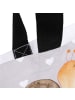 Mr. & Mrs. Panda Tote Bag Schnecken Liebe mit Spruch in Grau Pastell