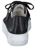 Paul Green Sneaker in Schwarz/Silber