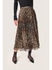Soaked in Luxury Rock SLZakira Gerade Passform in Leopard Pattern