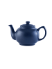 Price&Kensington Teekanne, matt blau, 6 Tassen