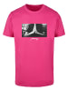Mister Tee T-Shirts in hibiskus pink