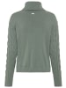 Laura Scott Rollkragenpullover in salbei mélange