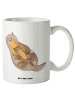 Mr. & Mrs. Panda Jumbo Tasse Otter Kind ohne Spruch in Weiß
