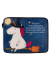 Mr. & Mrs. Panda Notebook Tasche Einhorn Hexe Design mit Spruch in Weiß