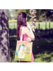 Mr. & Mrs. Panda Shopping Bag Einhorn Mann Design mit Spruch in Weiß