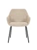 home24 Polsterstuhl Lovall in Beige