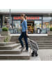 relaxdays Einkaufstrolley in Grau - 45 l