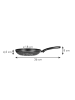 Tescoma Bratpfanne PRESTO, Durchmesser 18 cm in schwarz